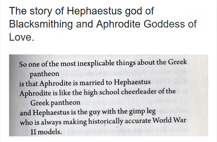 Tumblr User Finds A Mythology Book That Is So Hardcore That Only Deadpool Could Have Written It