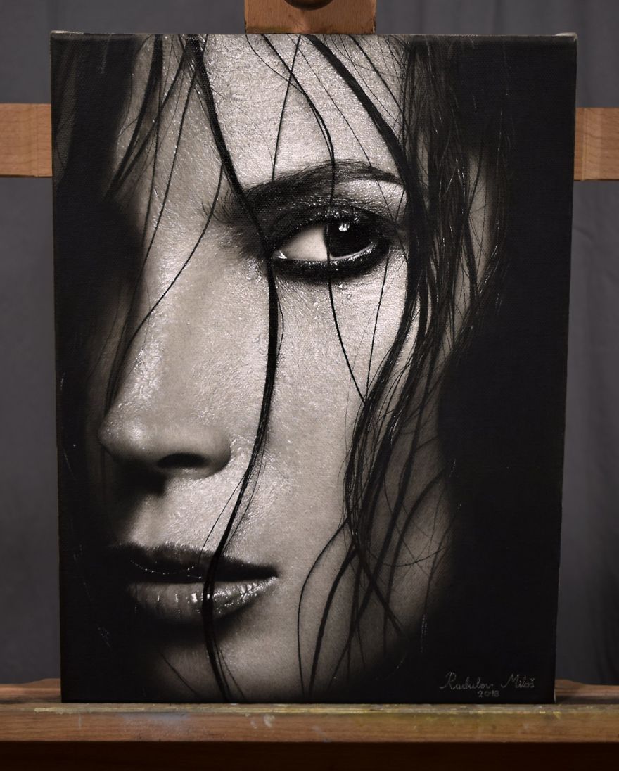 Hyperrealism Drawing By Serbian Realism & Hyperrealism Artist Radulov Miloš Hyperrealism Drawing By Serbian Realism & Hyperrealism Artist Radulov Miloš