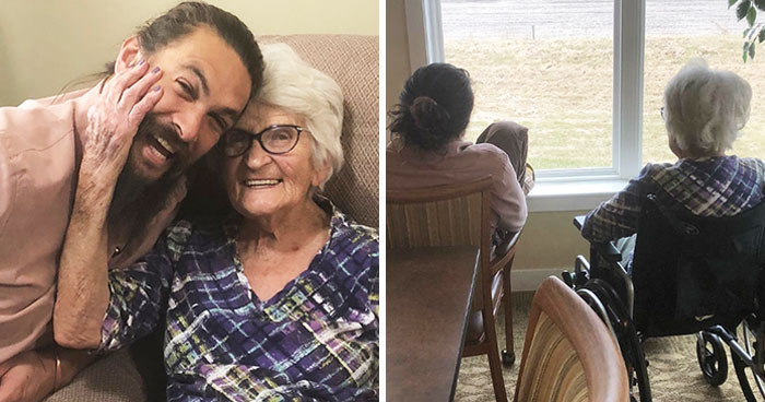 Jason Momoa Went Back Home To Visit His Grandma, And The Photos Melted People’s Hearts