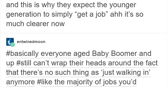 People Explain Why Baby Boomers Will Never Understand The Struggles Of Millennials, Make A Lot Of Valid Points