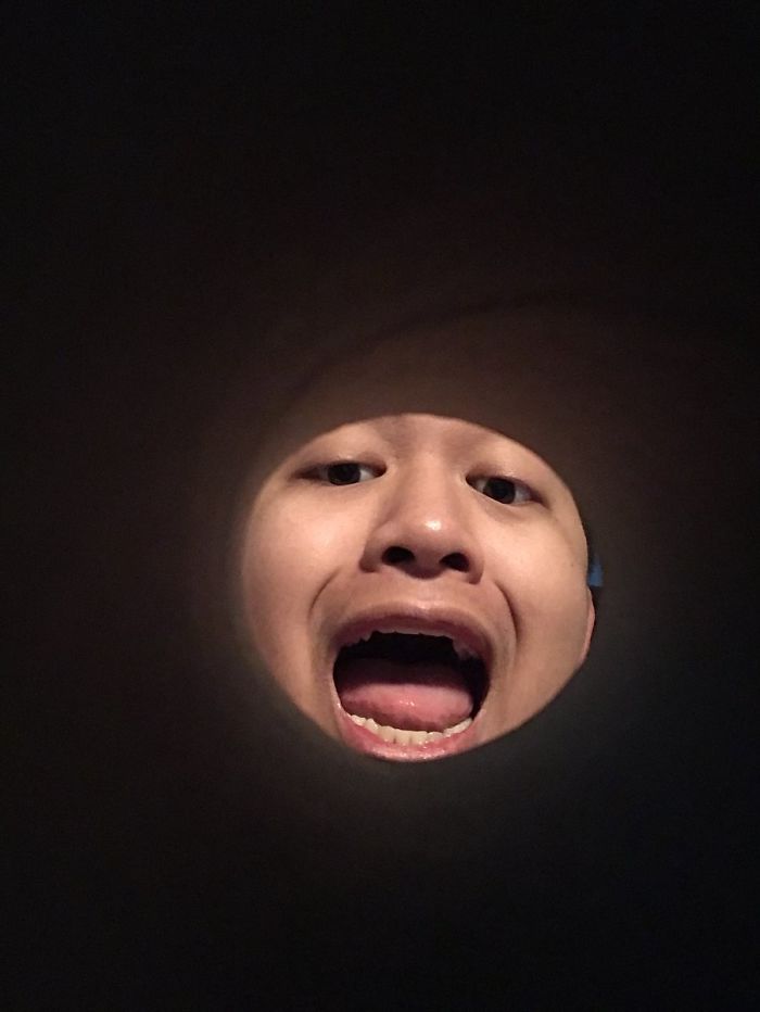 Take A Selfie Through A Toilet Paper Roll And Make Yourself The Moon
