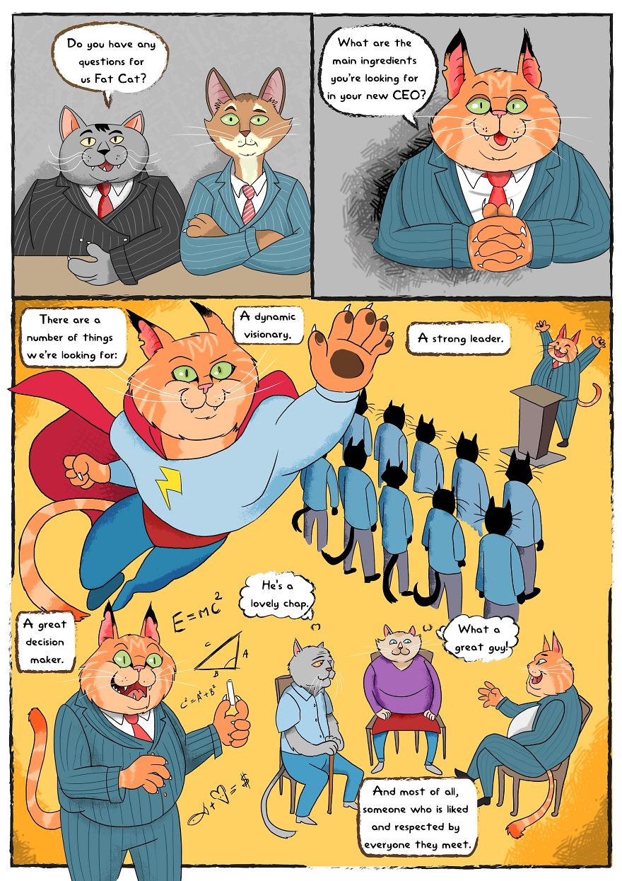 Issue 1 Of A New Webcomic 'Fat Cat'