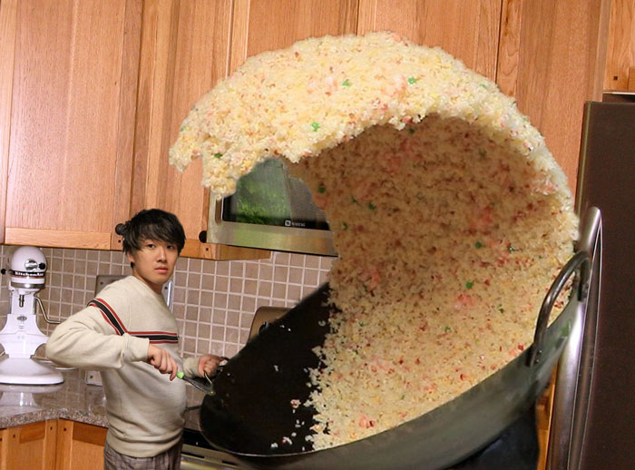 Giant-Fried-Rice-Wave-Photoshop-Mizutamari-Bond