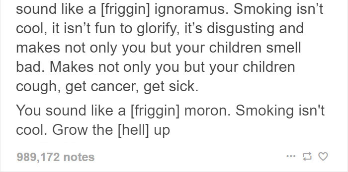 Someone Believes That People Who Don't Smoke Are Boring, Gets The Perfect Lesson
