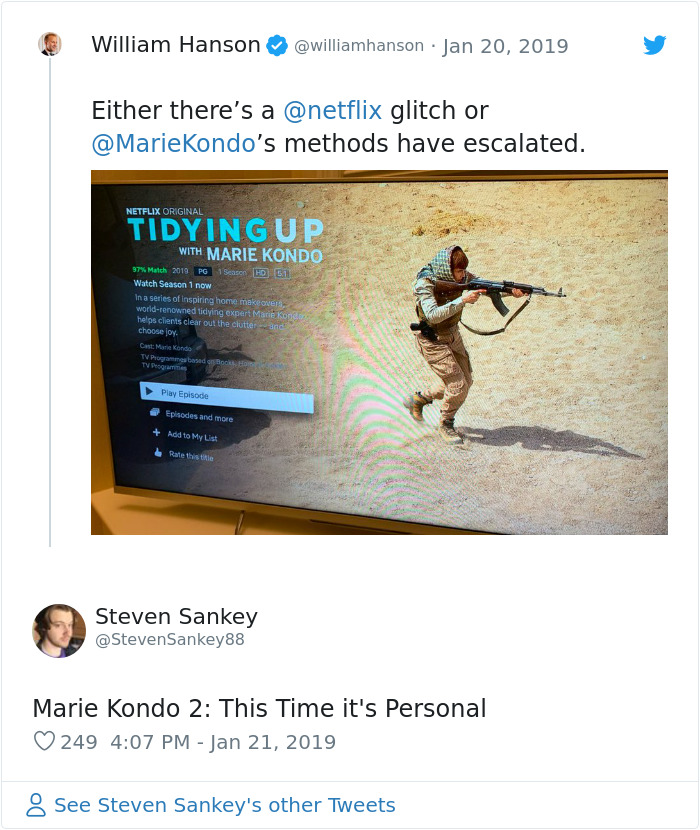 12 Of The Funniest Reactions To Netflix's Unfortunate Mistake With Marie Kondo's Pic - Even Chrissy Teigen Responds