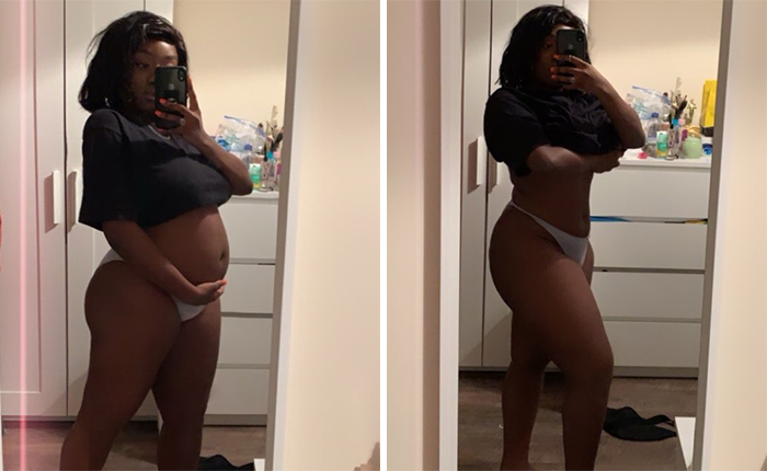 After This Woman Shared A Picture Of Her ‘Food Baby’, People Joined To Support Her
