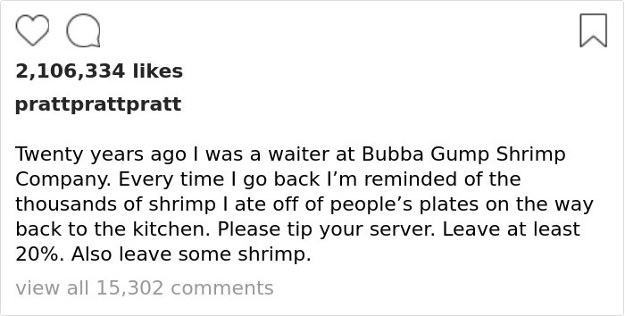 People's Responses To Chris Pratt's Confession That He Used To Eat Shrimp Off Of People's Plates Are Hilarious