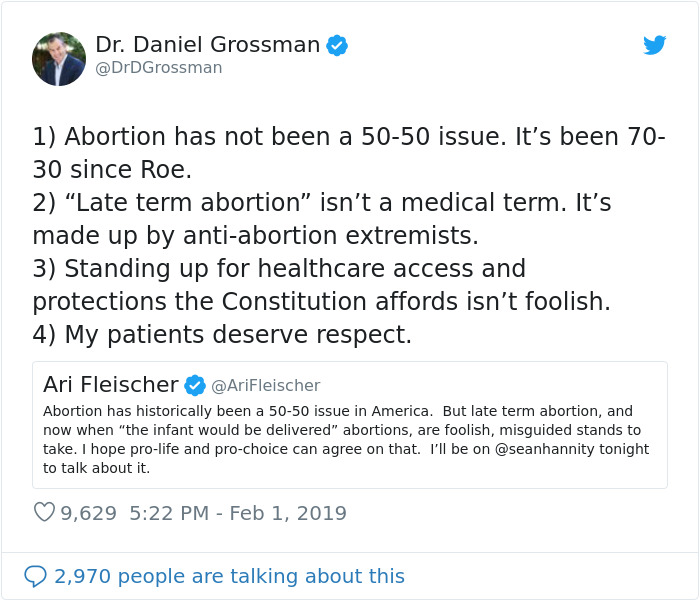 Late US Senator's Daughter's Theory About Abortions Gets Debunked By An Actual Doctor