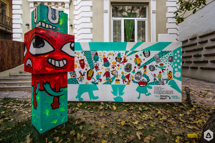 Discover The Artworks And Activities In The Un-Hidden Bucharest Street Art Programme