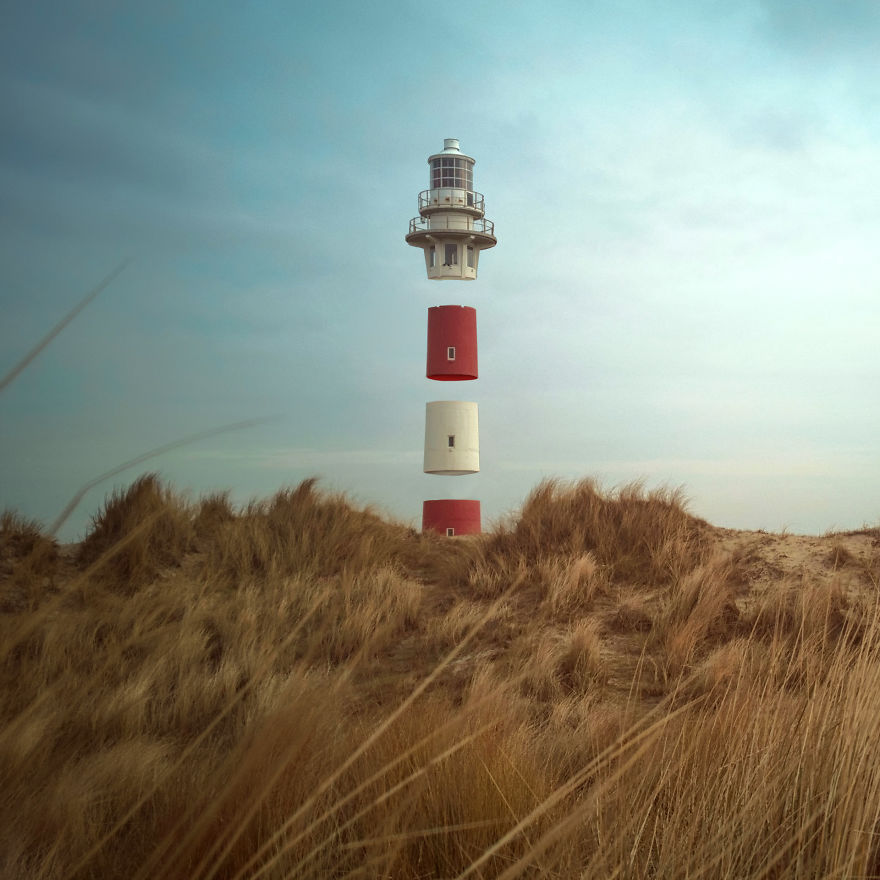 Surreal Lighthouse