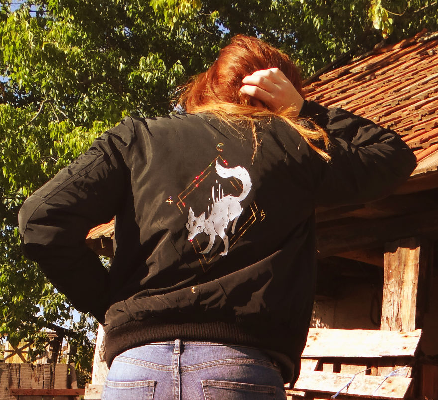I Have A Strong Affection To Wolfs, So I Make Wearable Products From Them