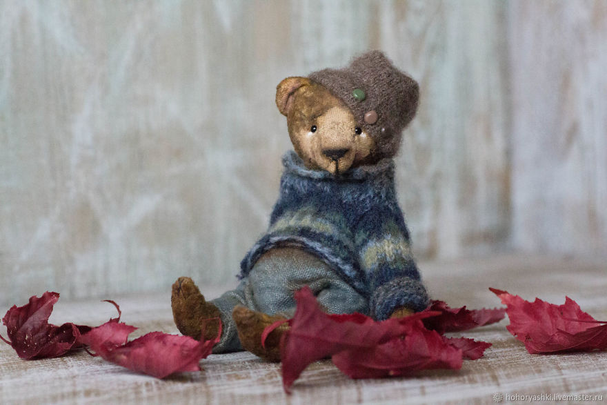 Strong Personality Of Lovely Little Ones: Teddy Toys By Svetlana Makarova