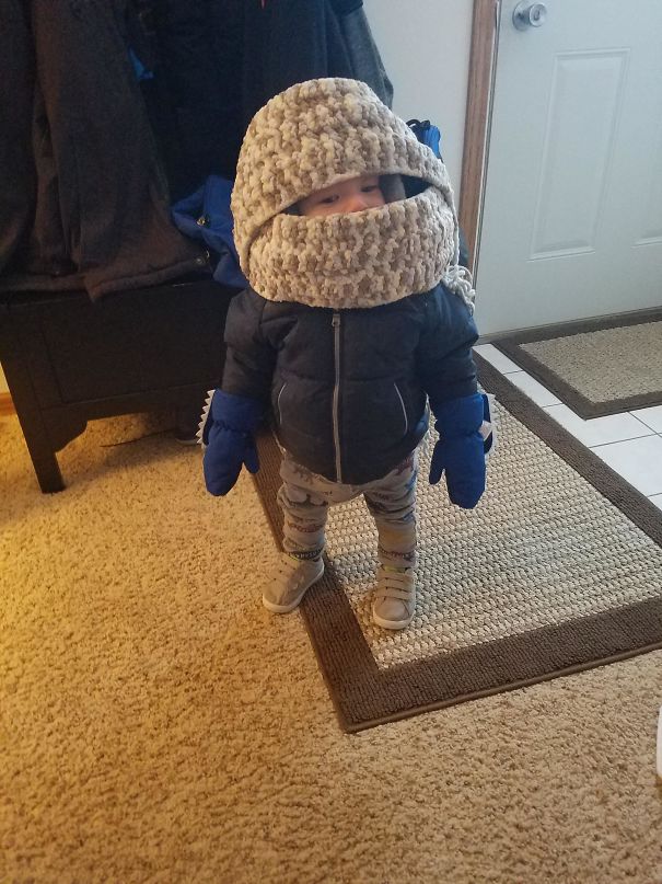 Going To Daycare When It's -30 Outside