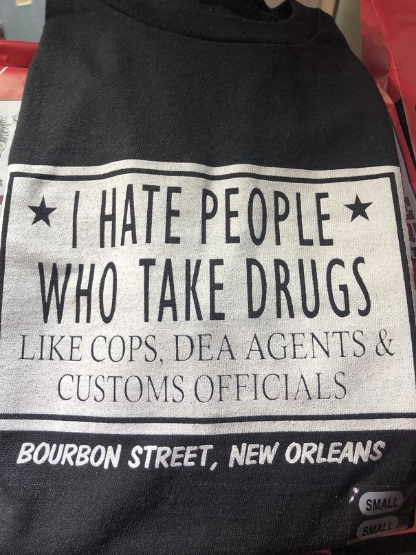 Found In One Of Many T-Shirt Shops In New Orleans