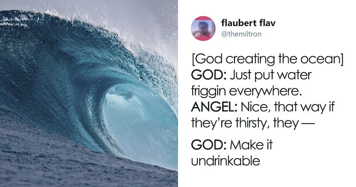 People Imagine What God Was Thinking When He Created Specific Things And It’s Hilarious