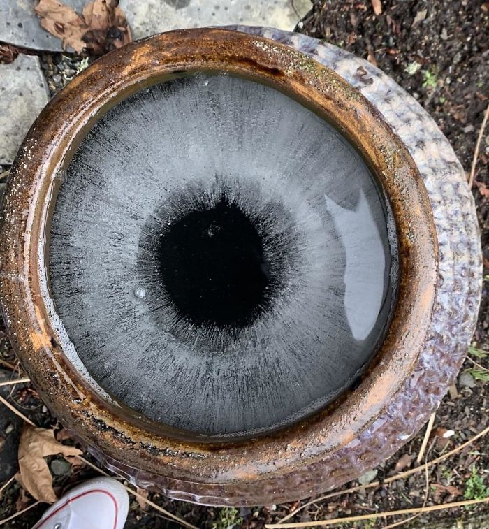 This Ice Looks Like An Eye