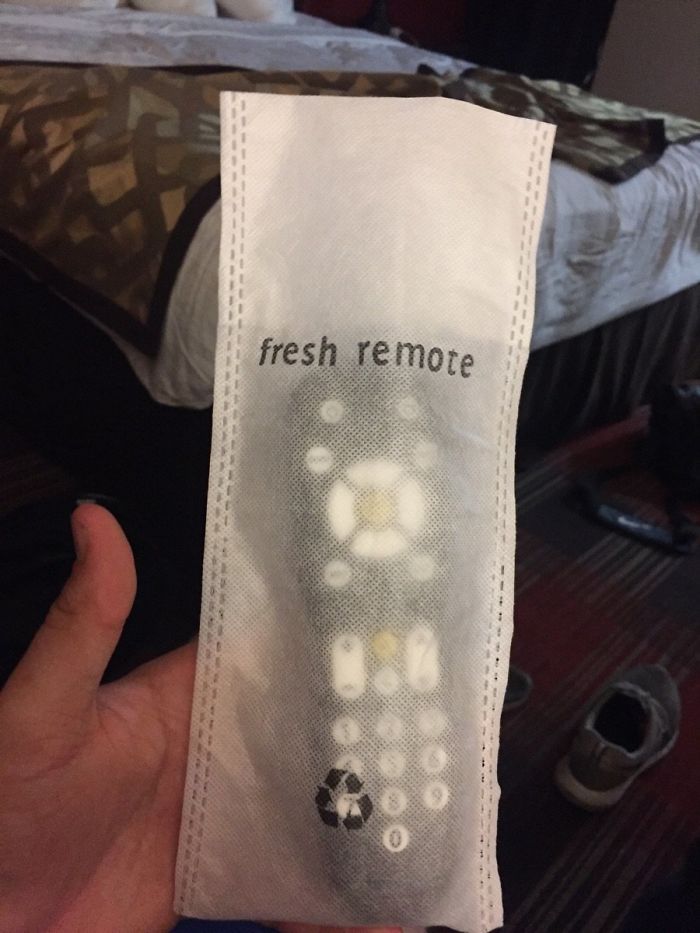 The Hotel I Stayed At Had Fresh Remotes