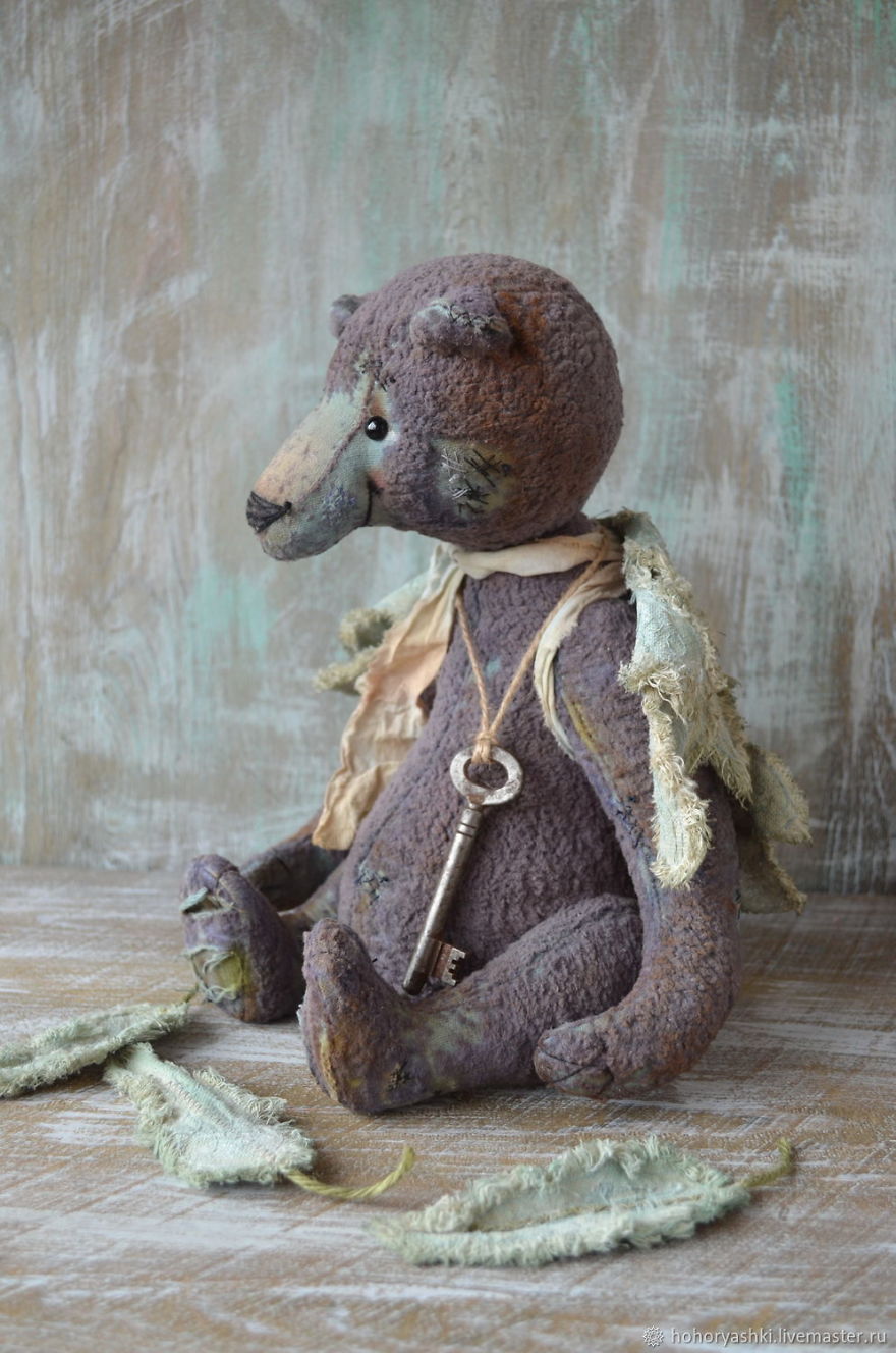 Strong Personality Of Lovely Little Ones: Teddy Toys By Svetlana Makarova
