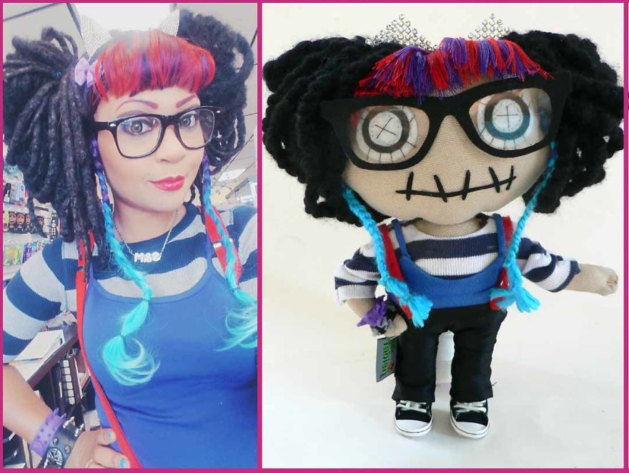 The Artist Who "Obsessed" By Details Designing Cute Personalized Zombie Dolls