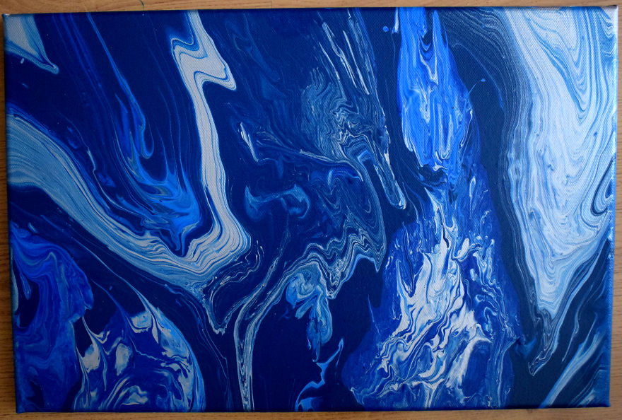Acrylic Pouring - Unusual Paintings