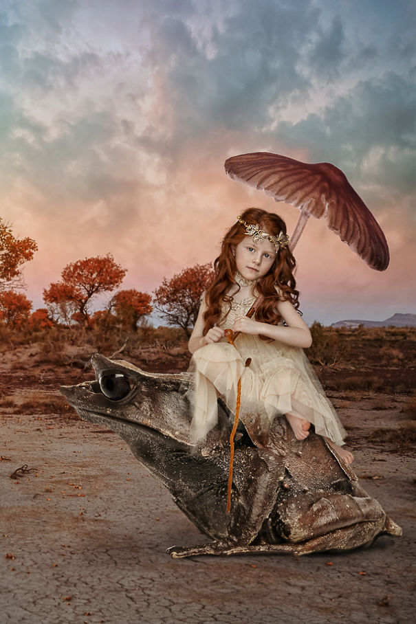 The Fantasies Of Childhood: My Portrait Series Of A Inexistant World