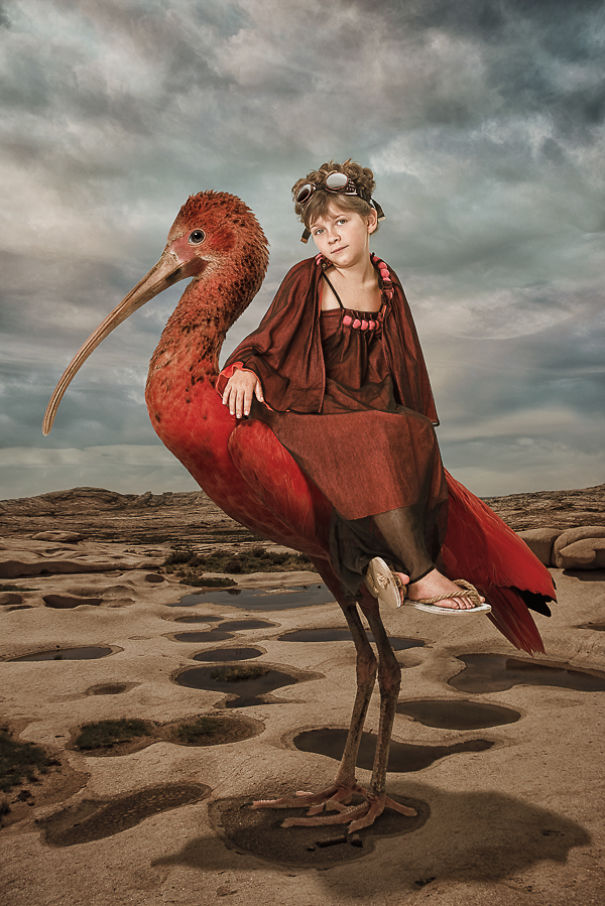 The Fantasies Of Childhood: My Portrait Series Of A Inexistant World