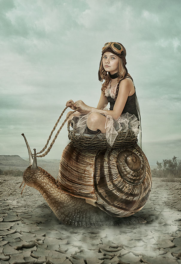The Fantasies Of Childhood: My Portrait Series Of A Inexistant World