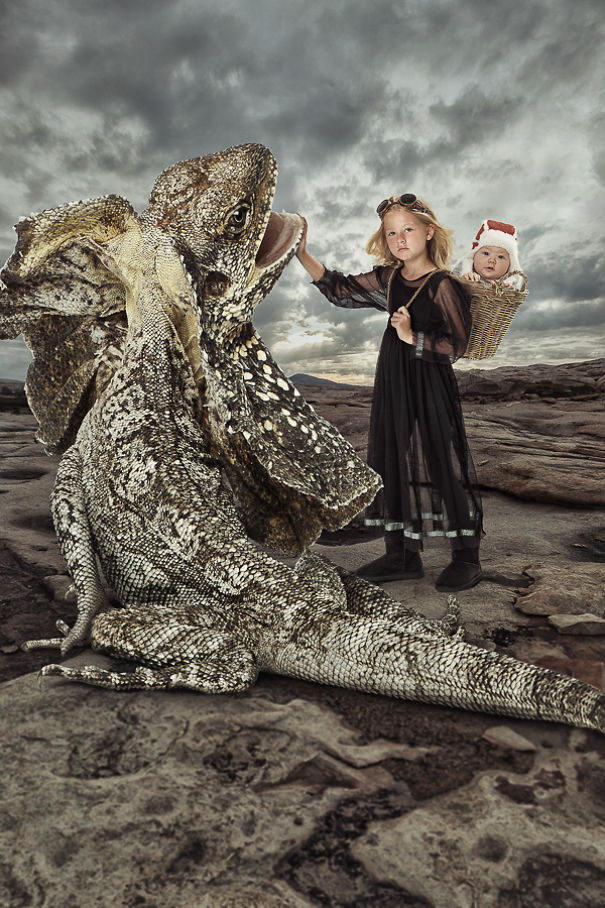 The Fantasies Of Childhood: My Portrait Series Of A Inexistant World