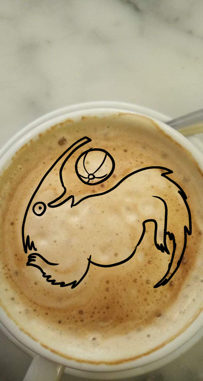 Artist Makes Divinations Out Of Failed Latte Art Artist Makes Divinations Out Of Failed Latte Art