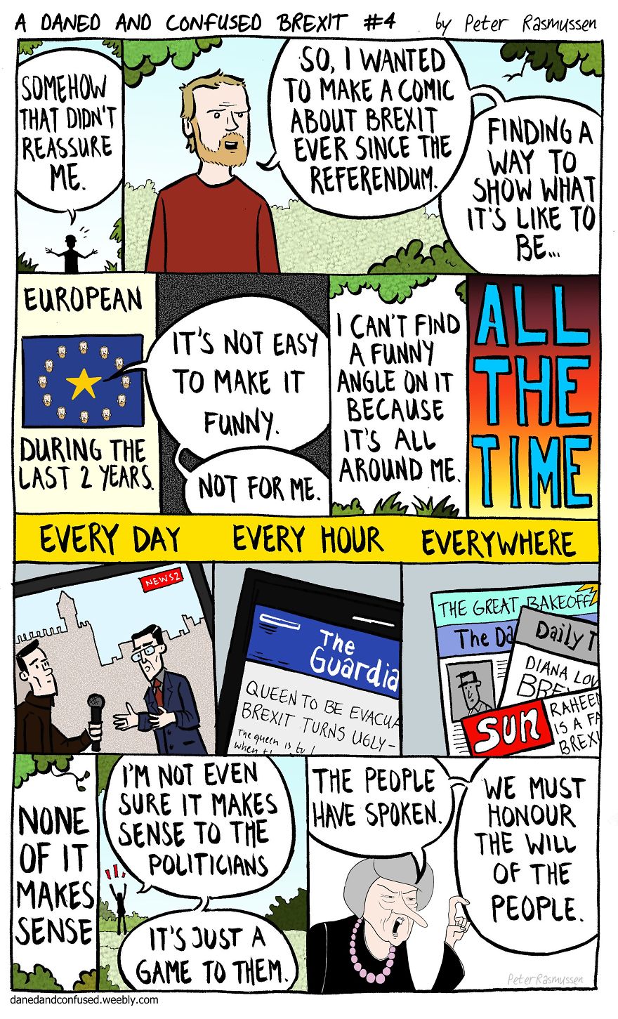 My 10 Page Comic About Brexit. Yes, Brexit.