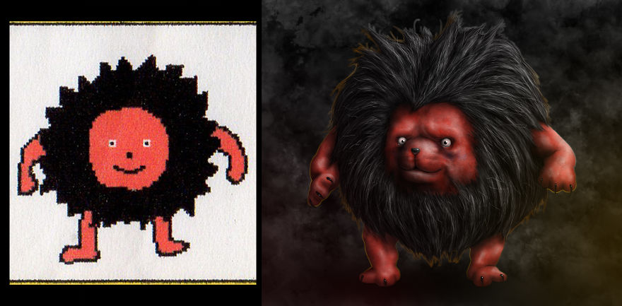 20 Years In The Making! Redrawing My Childhood Monsters!
