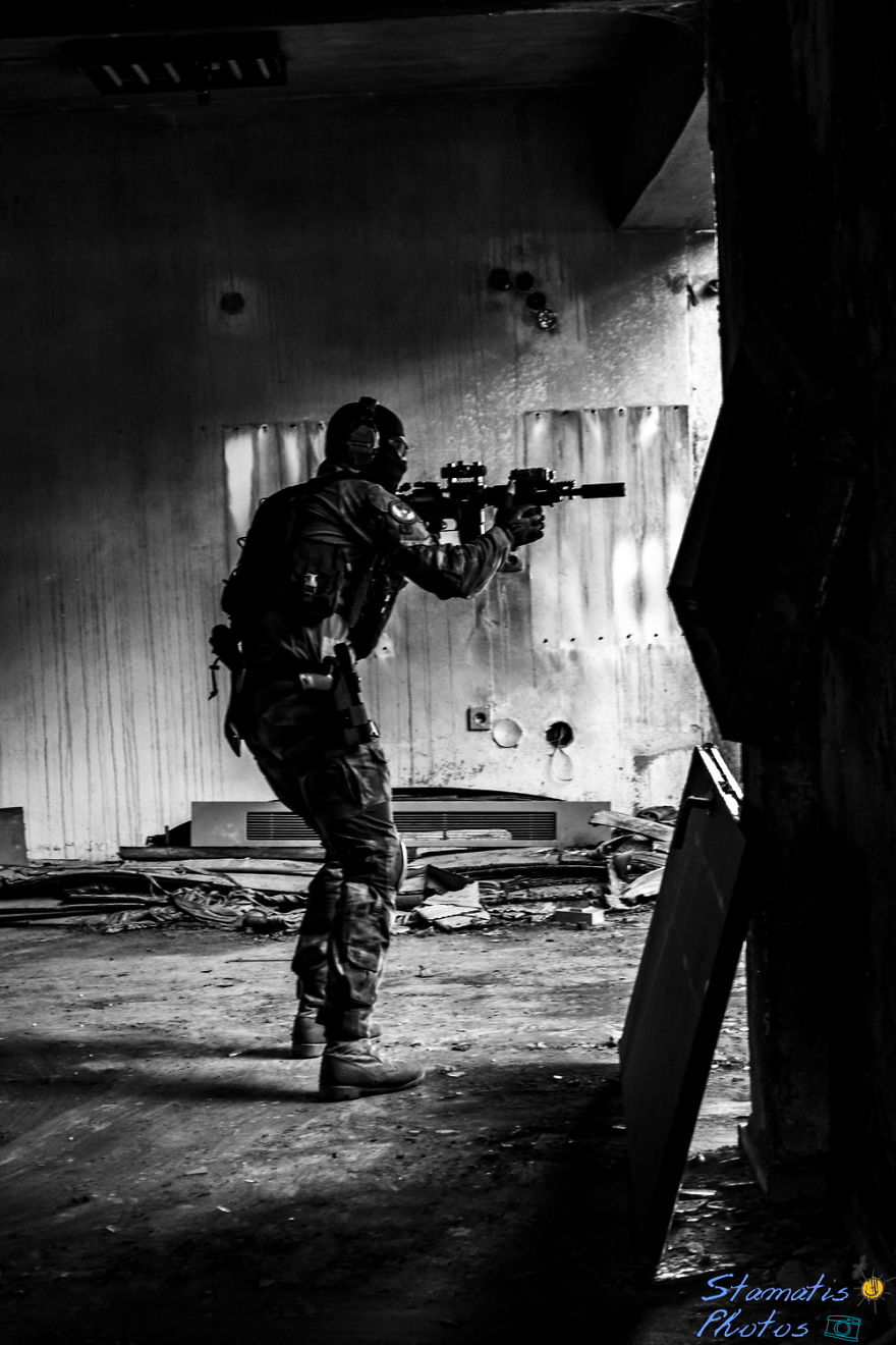 I Took Photos Of An Airsoft Game, Turned Like Real Urban Warfare.