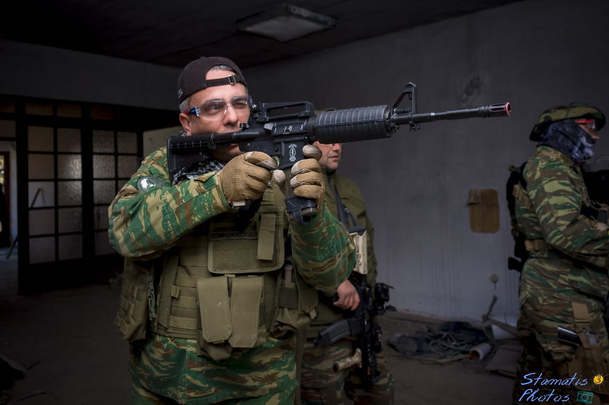 I Took Photos Of An Airsoft Game, Turned Like Real Urban Warfare.