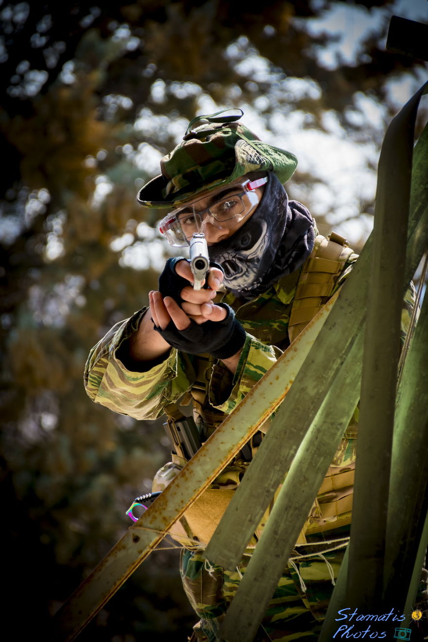 I Took Photos Of An Airsoft Game, Turned Like Real Urban Warfare.