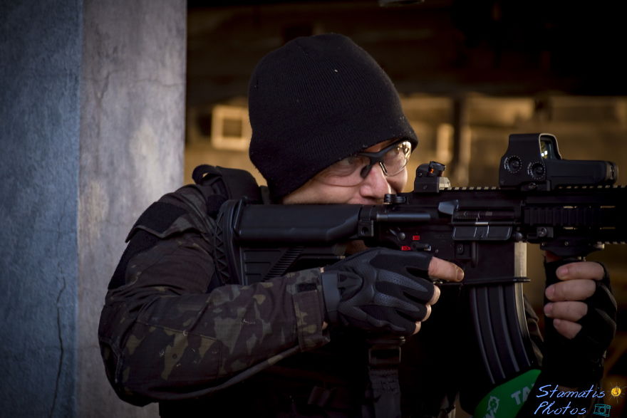 I Took Photos Of An Airsoft Game, Turned Like Real Urban Warfare.