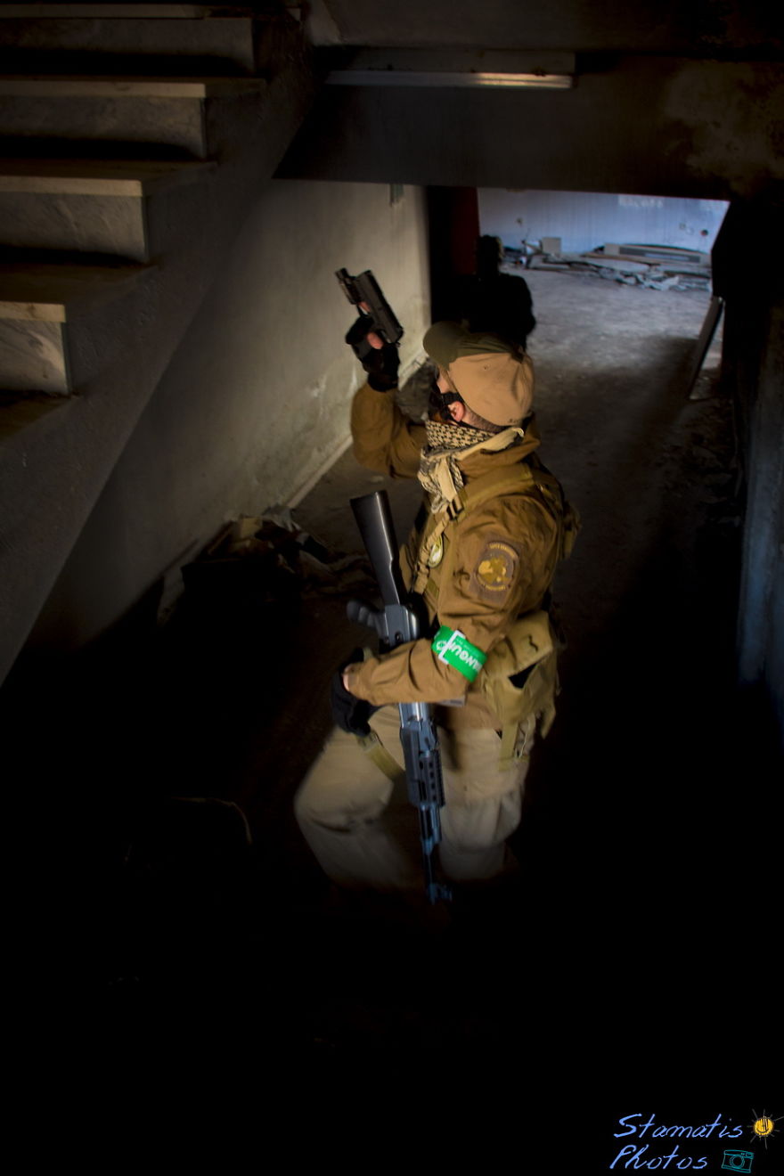 I Took Photos Of An Airsoft Game, Turned Like Real Urban Warfare.