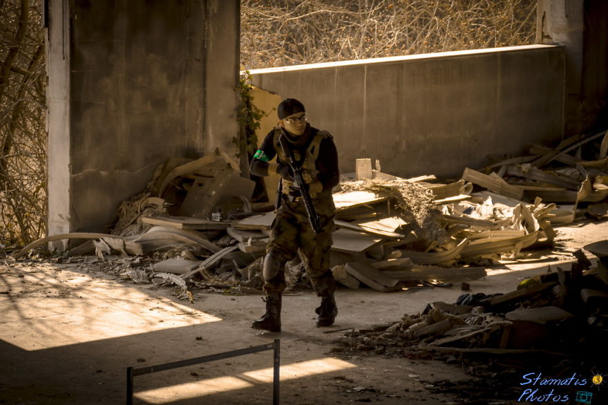 I Took Photos Of An Airsoft Game, Turned Like Real Urban Warfare.