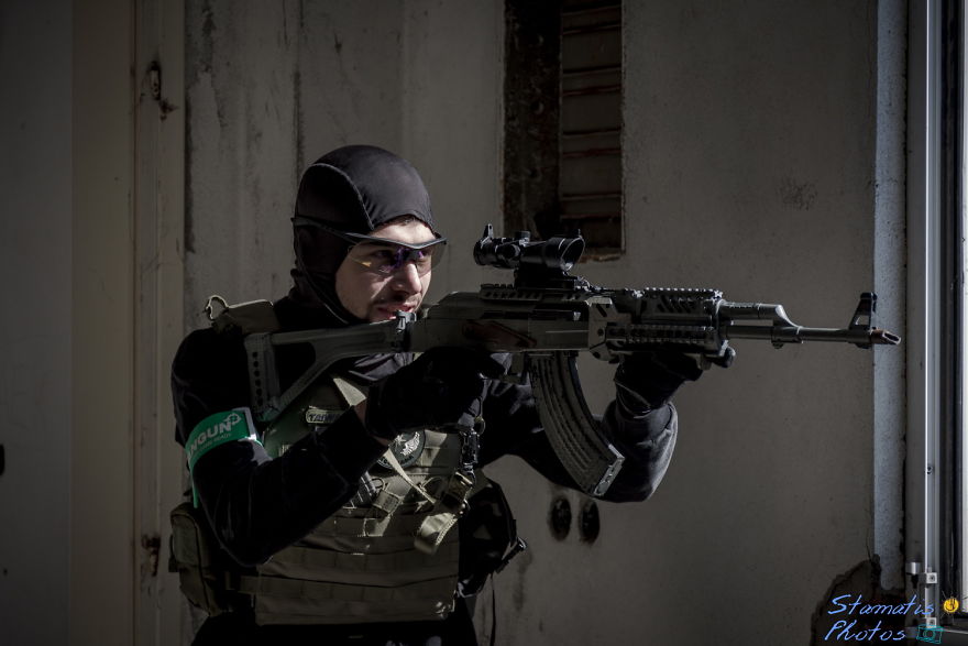 I Took Photos Of An Airsoft Game, Turned Like Real Urban Warfare.
