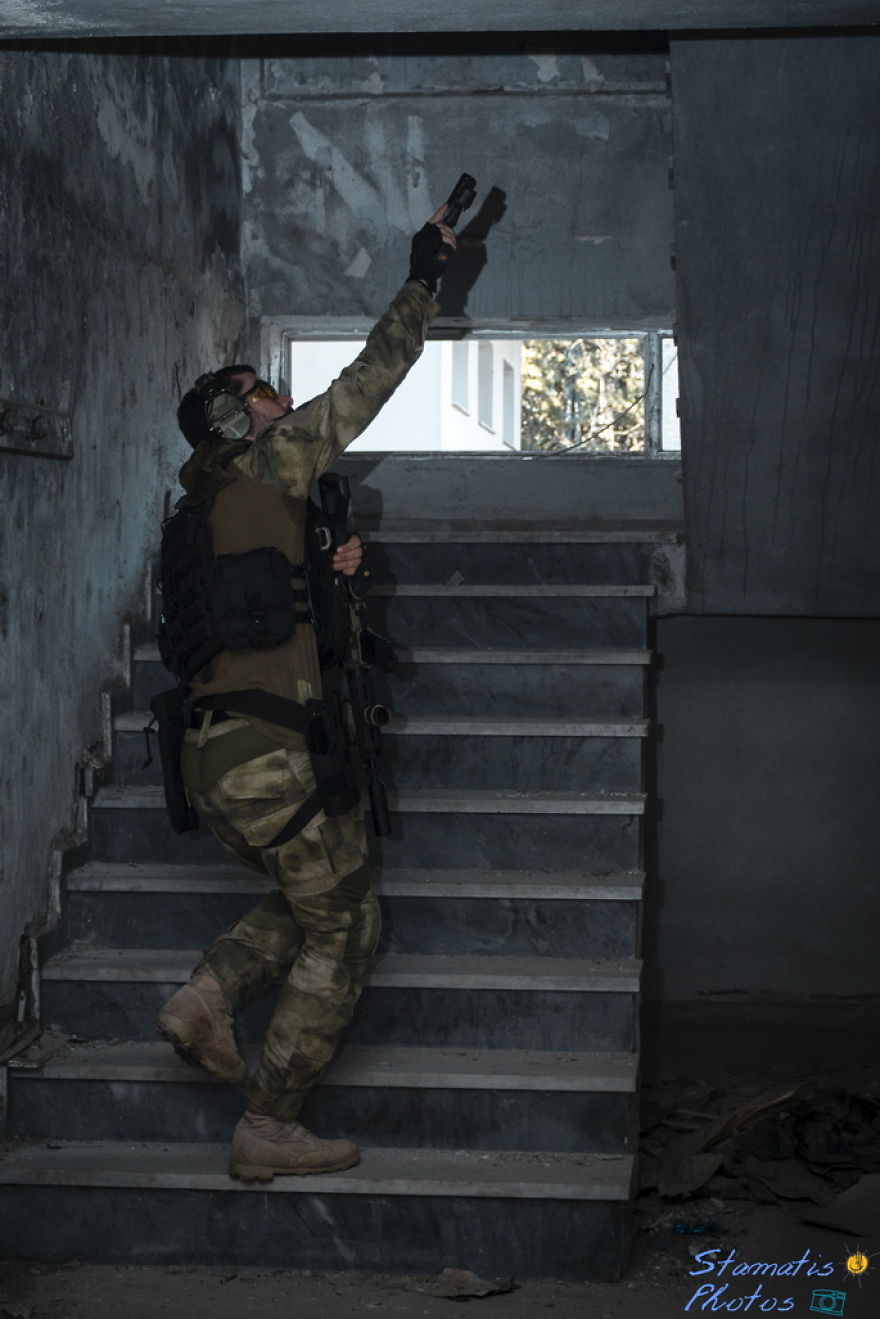 I Took Photos Of An Airsoft Game, Turned Like Real Urban Warfare.