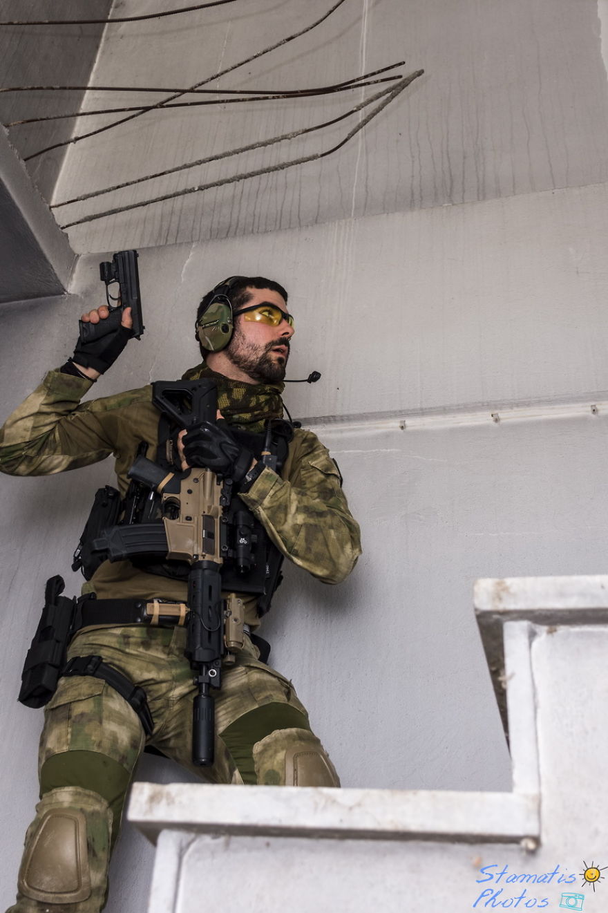 I Took Photos Of An Airsoft Game, Turned Like Real Urban Warfare.