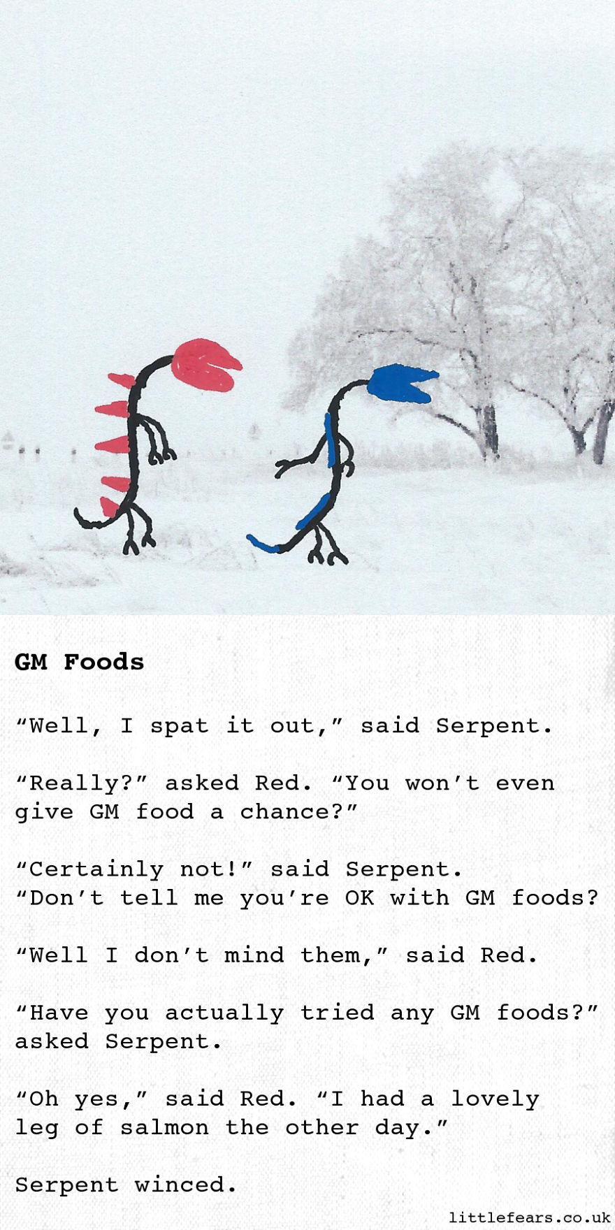 9 Painfully Punishing Puns From Fearful Scribble Monsters