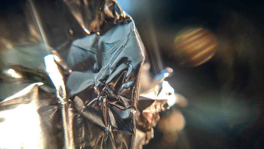 Getting Creative With My Phone, A Macro Lens And Some Tinfoil.
