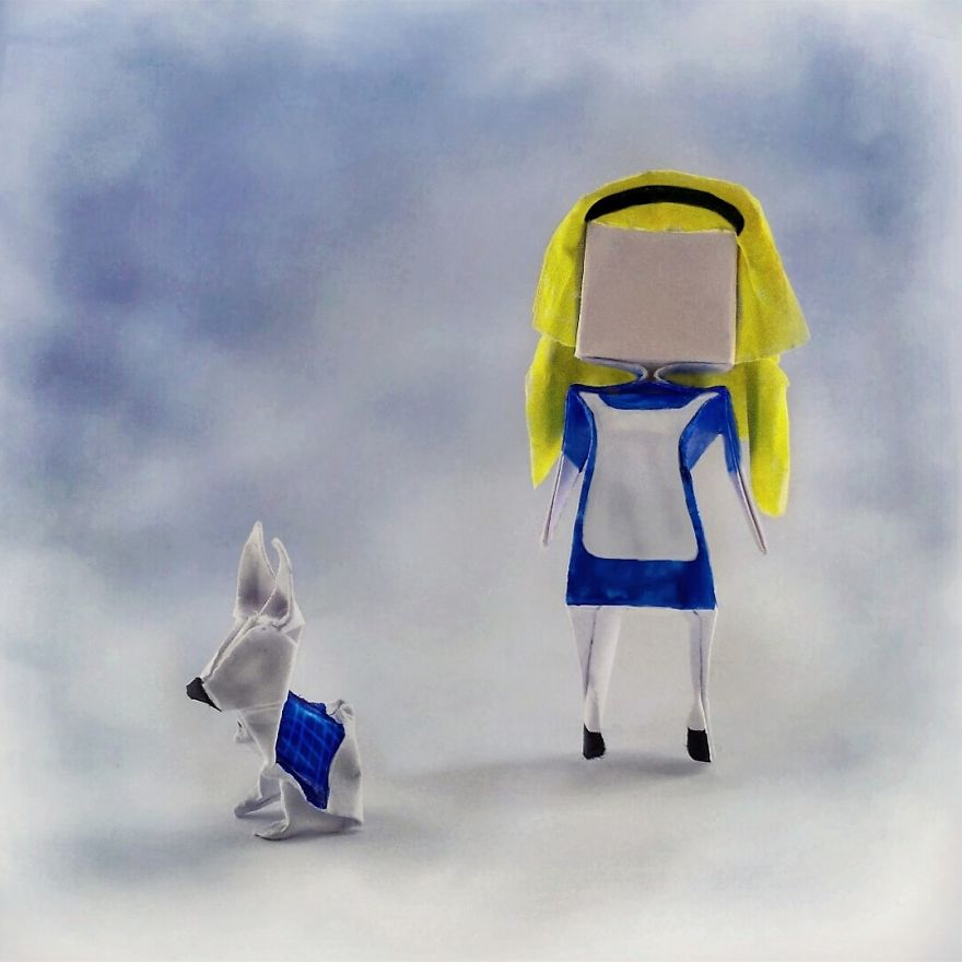 Alice And The White Rabbit