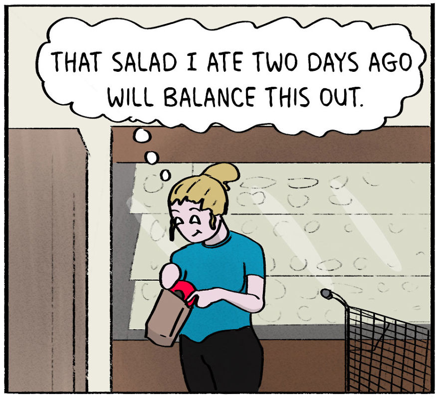 I Made A Funny Comic That Shows Why We Fail Our Diets