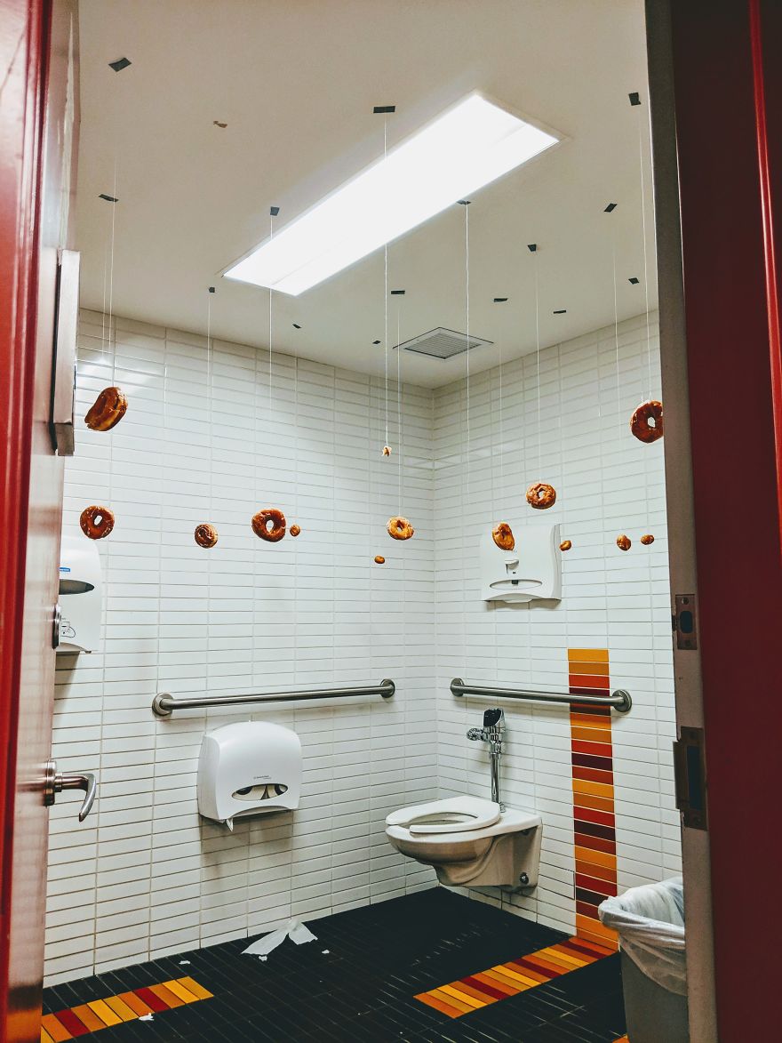 Bathroom Donuts
