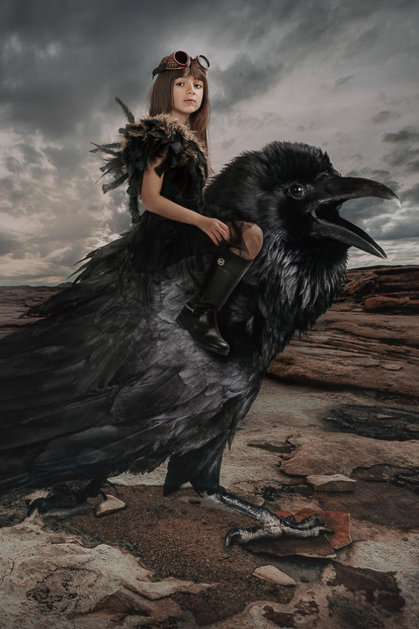 The Fantasies Of Childhood: My Portrait Series Of A Inexistant World