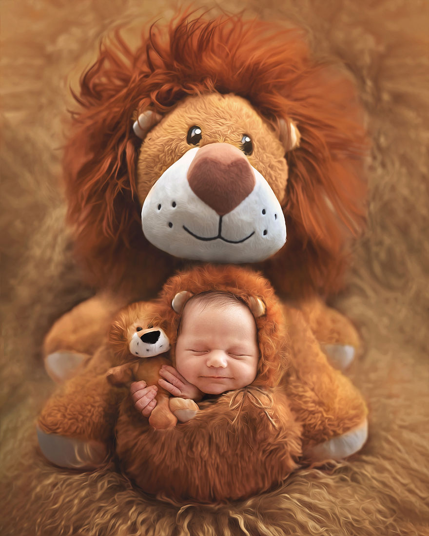 Newborns Baby Animal Series