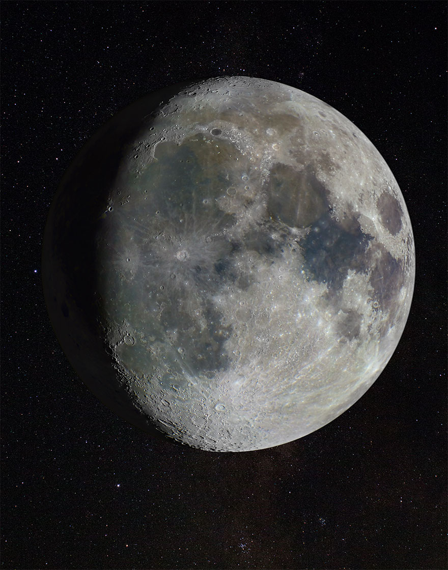 I Took 50,000 Individual Photos And Compiled Them To Create This Image Of The Moon