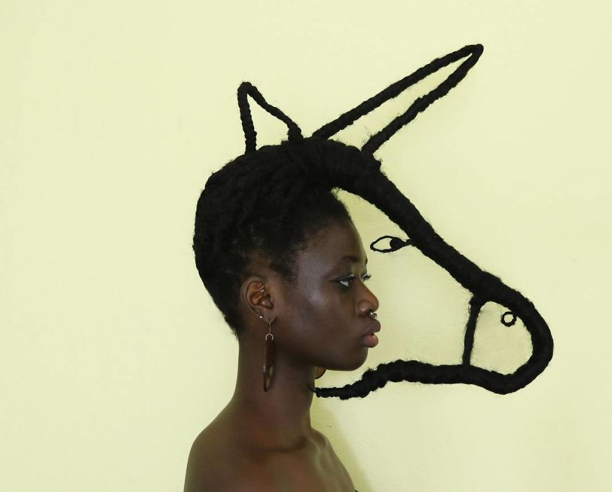Meet Laetitia Ky The Artist Who Has A Hair With A Life Of Its Own