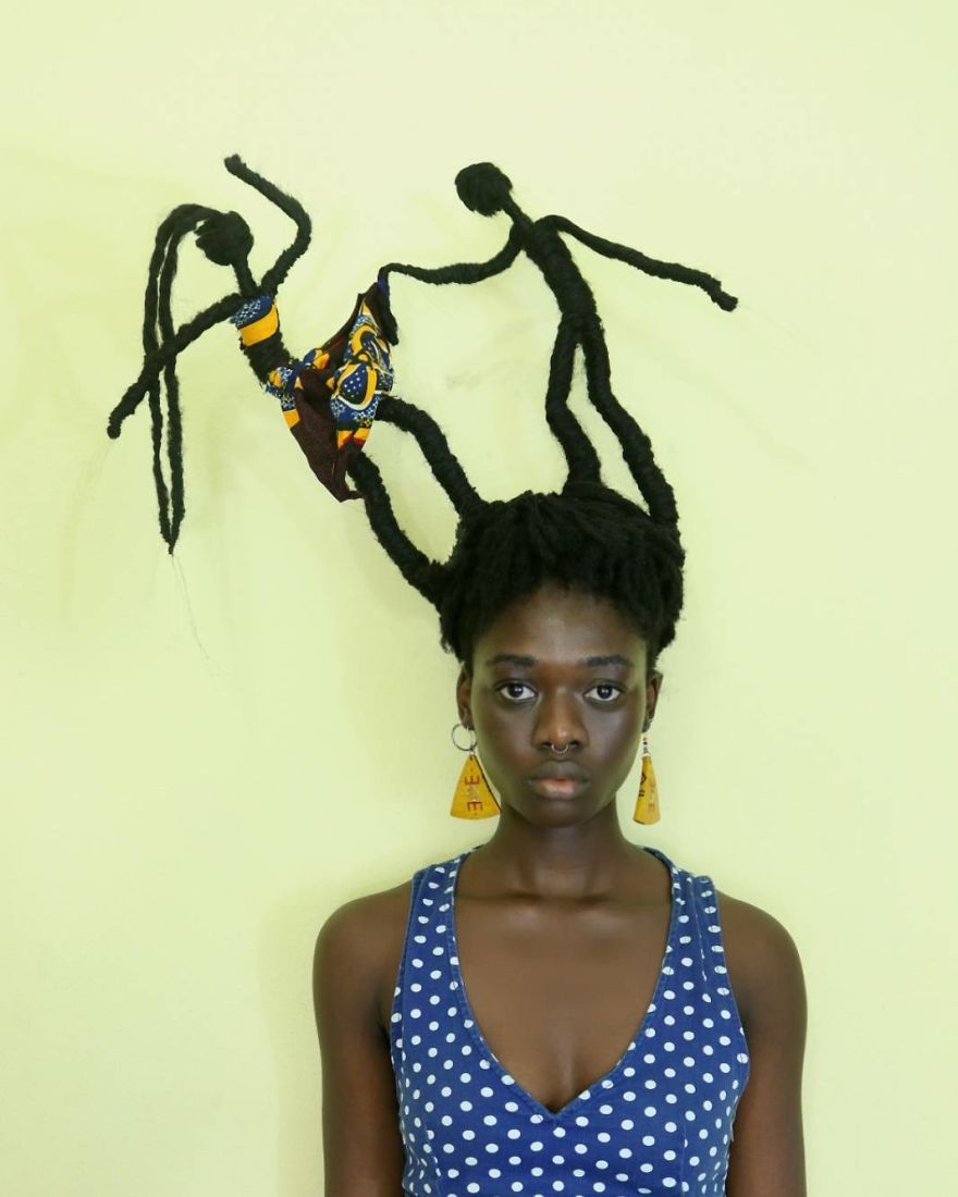 Meet Laetitia Ky The Artist Who Has A Hair With A Life Of Its Own